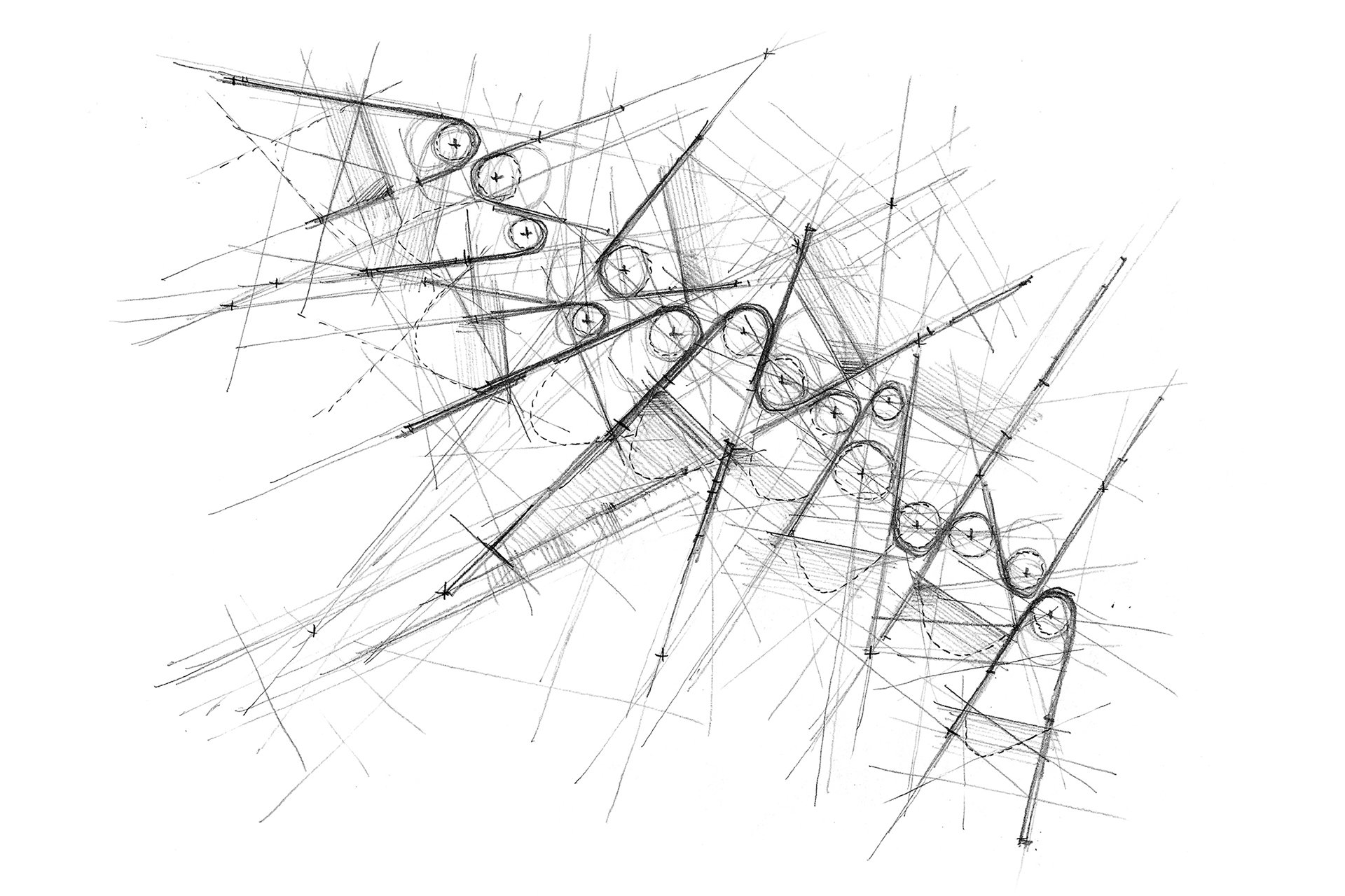 Ferusic Architects, Relja Ferusic, Sketch