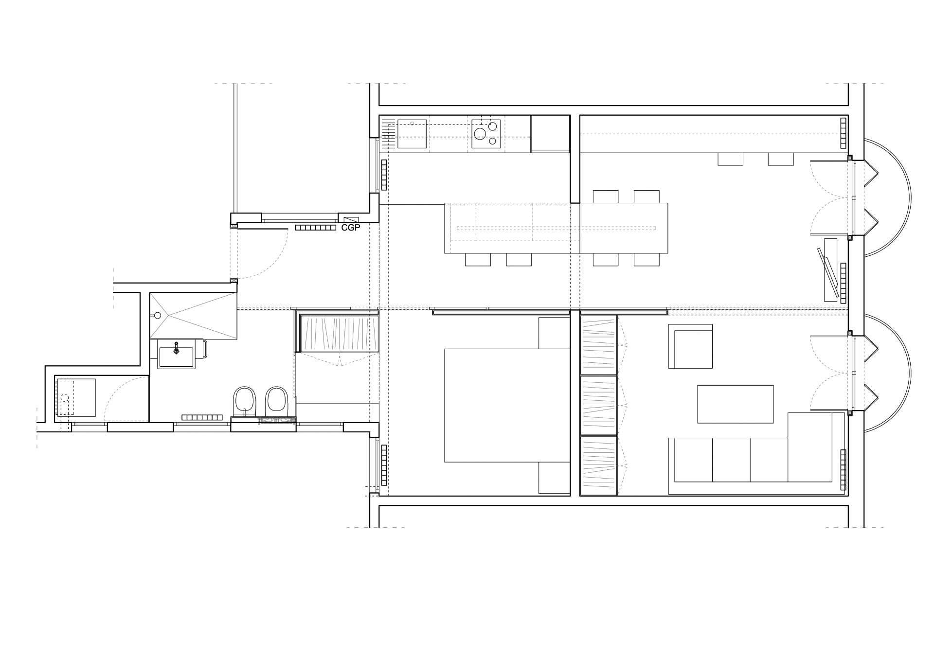 Ferusic Architects, Relja Ferusic, Apartment in Carrer Paris, Barcelona