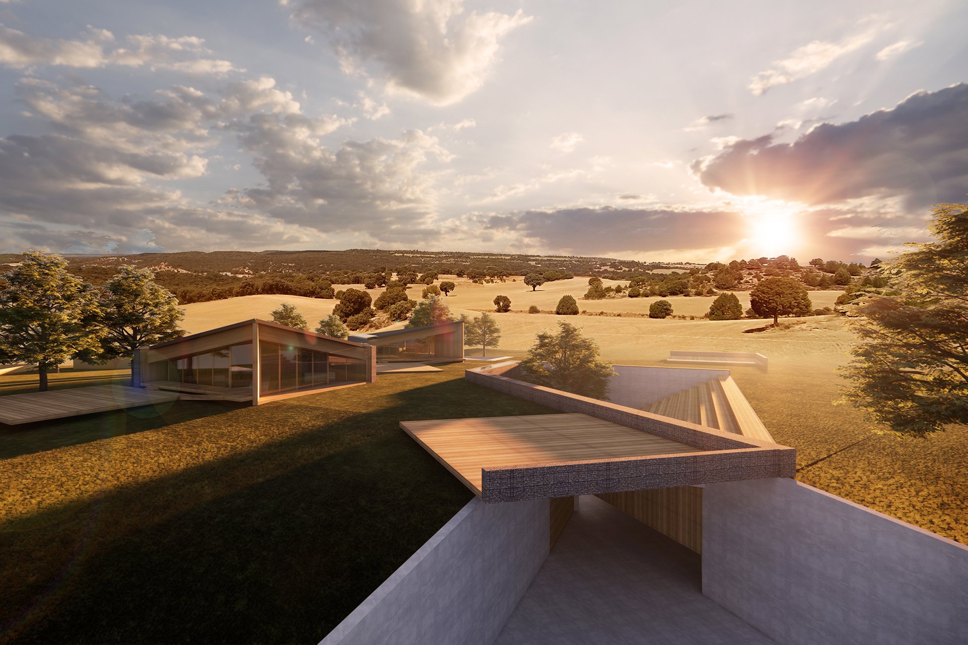 Ferusic Architects, Relja Ferusic, Bodega de Bardos Winery