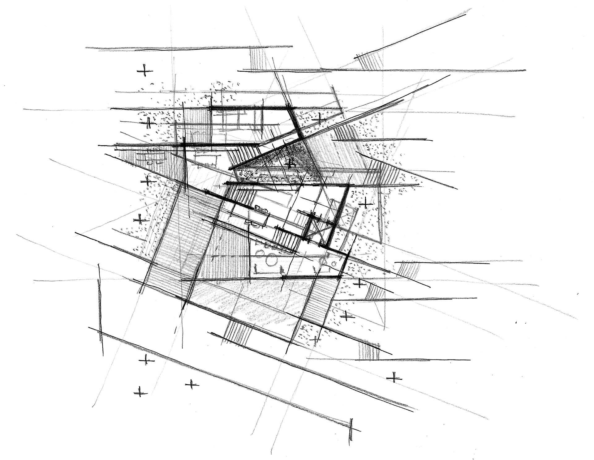 Ferusic Architects, Relja Ferusic, Sketch
