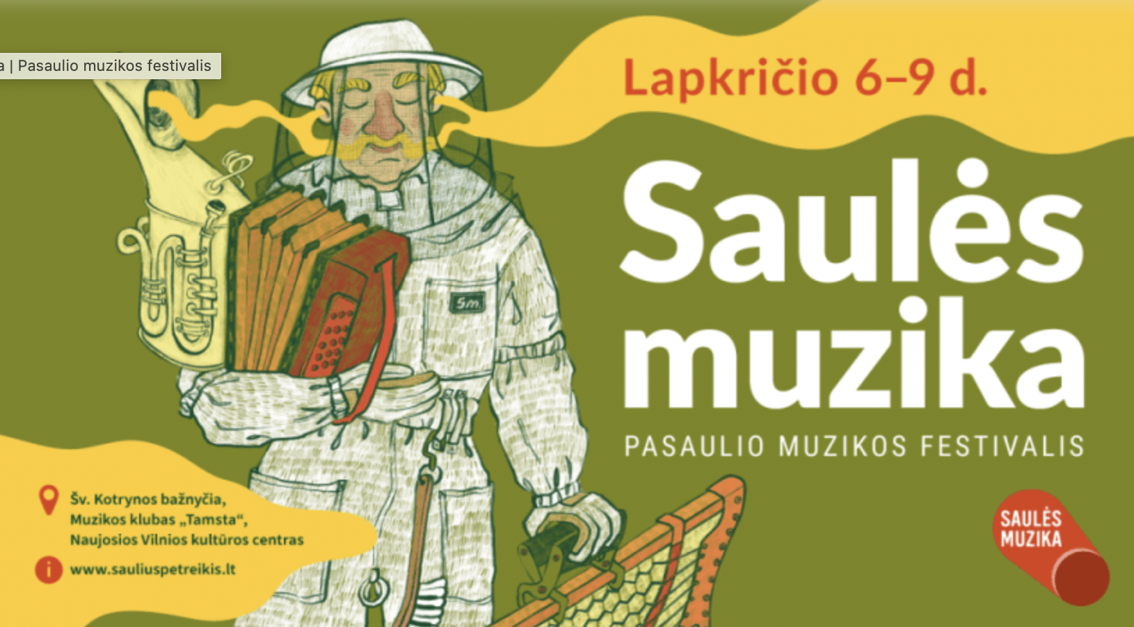 Salues Muzika Festival, St. Catherine's Church, Vilnius, LT