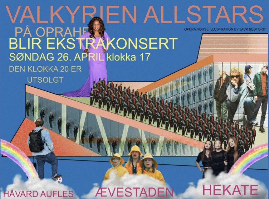 Operaen - support for Valkyrien