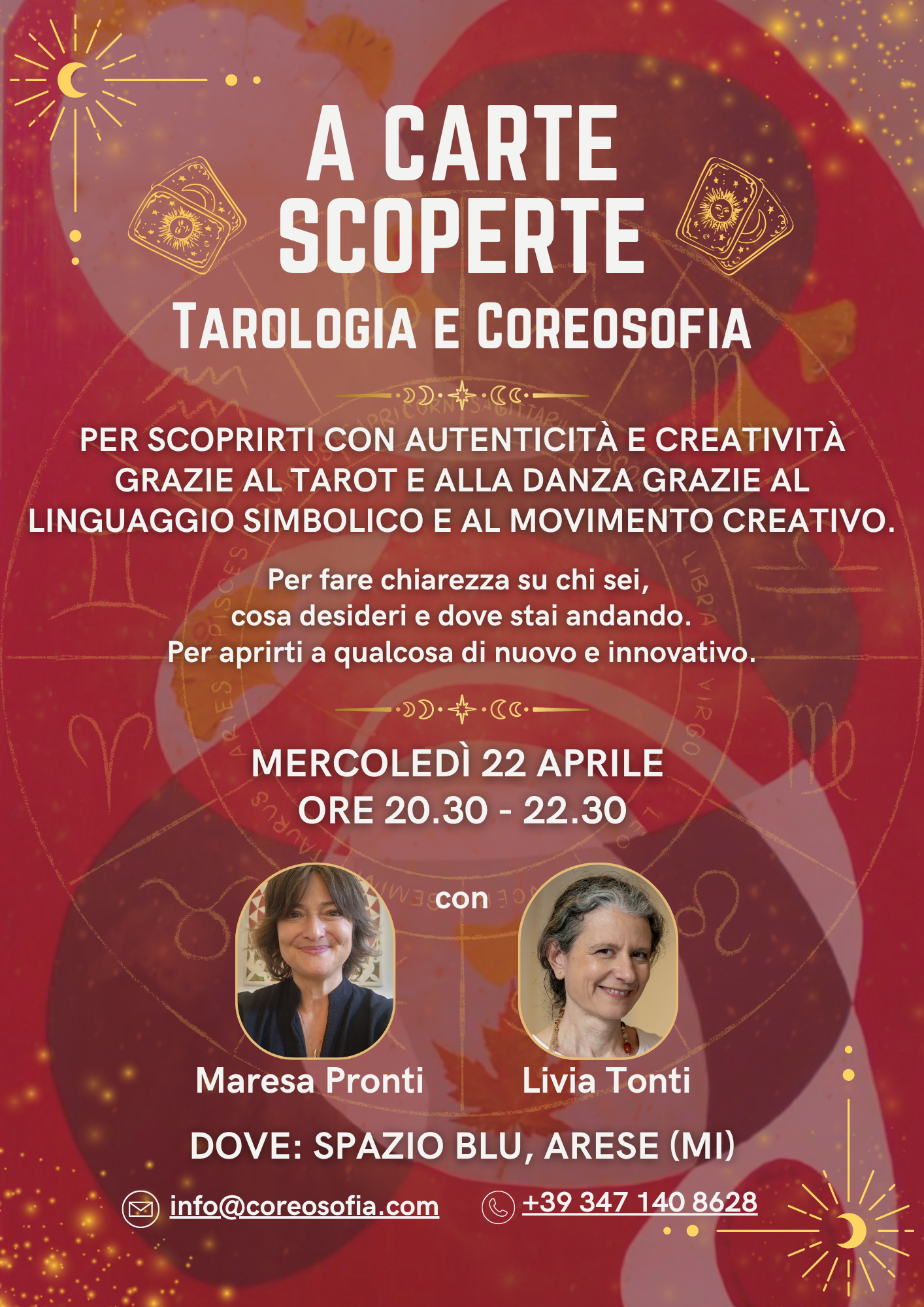 A CARTE SCOPERTE - Tarologia e Coreosofia (Copia)