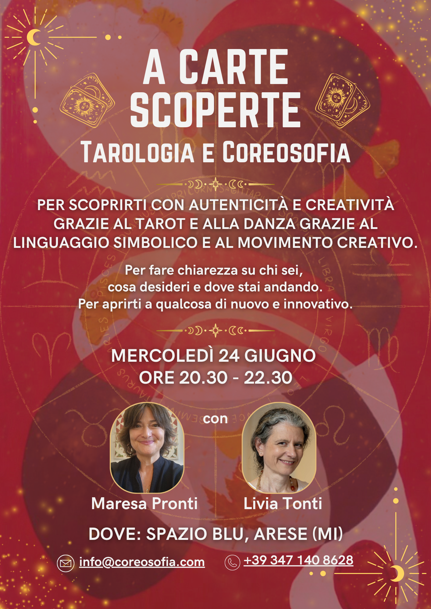 A CARTE SCOPERTE - Tarologia e Coreosofia (Copia)