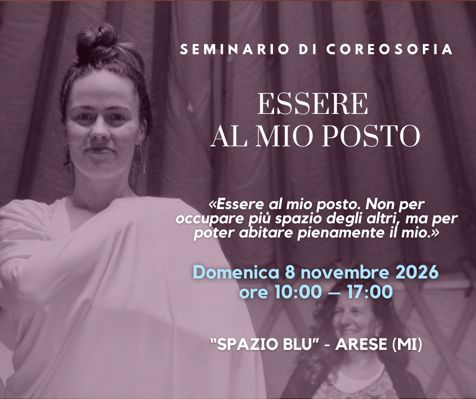 ESSERE AL MIO POSTO
