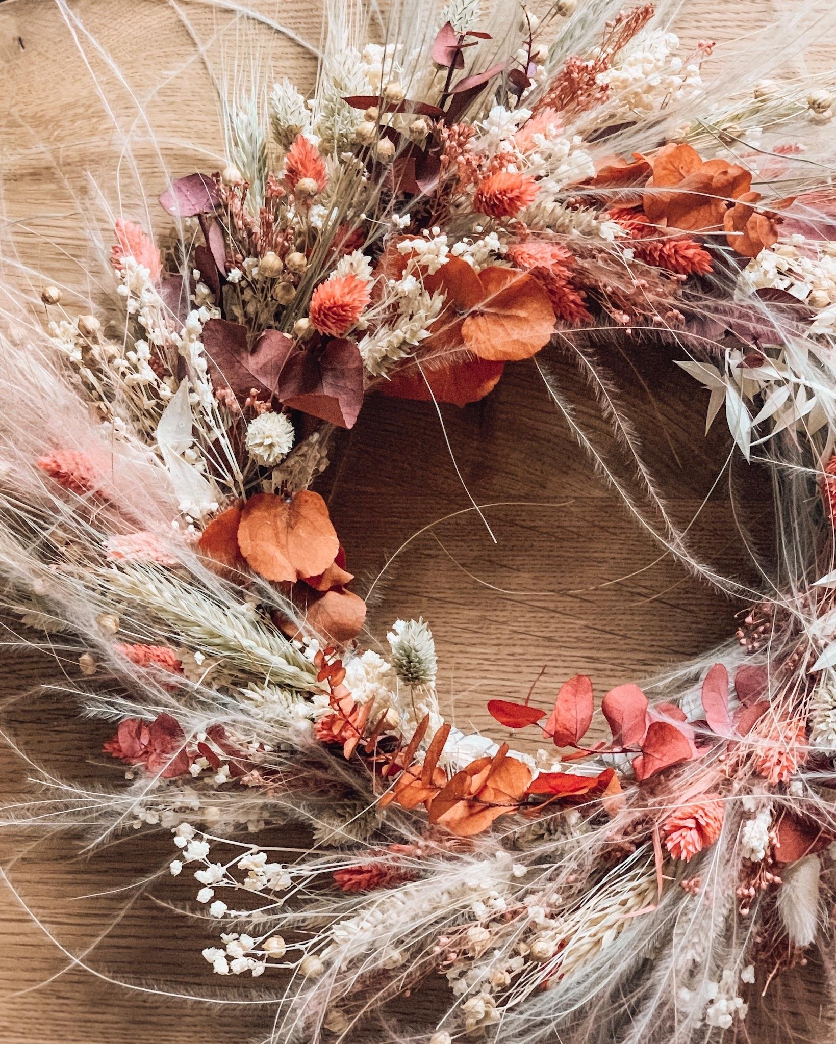 Kurs | Türkranz mit Trockenblumen | 25. September  2027 | 14-16Uhr | Aarau