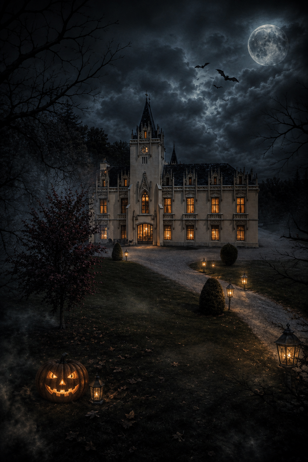 Halloween im Schloss