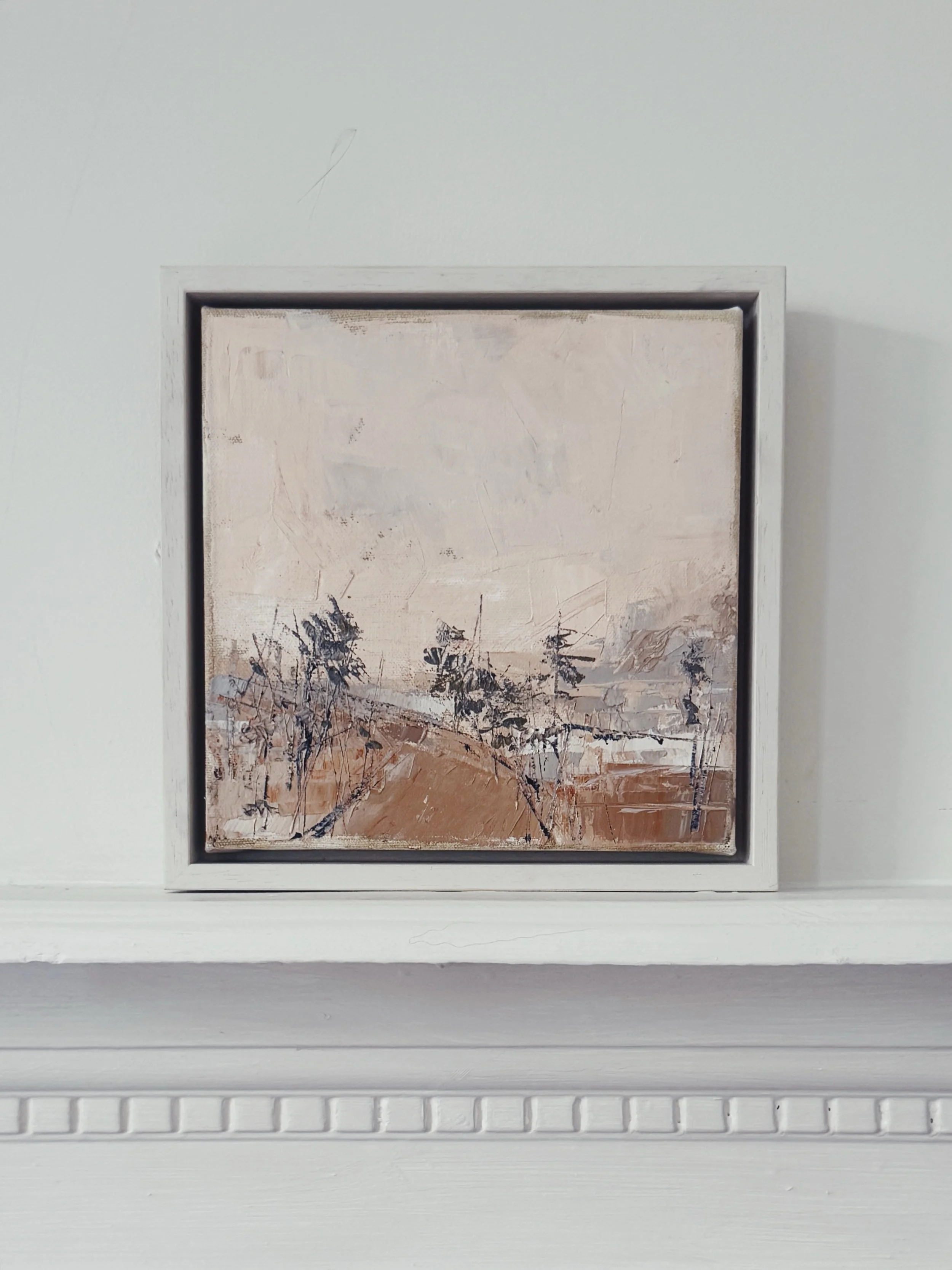 ~ Dust Road at Sunrise ~ 
Part of my Waiting For Odysseus collection. Oil on stretched canvas.
23 cm x 23 cm
POA
DM for details