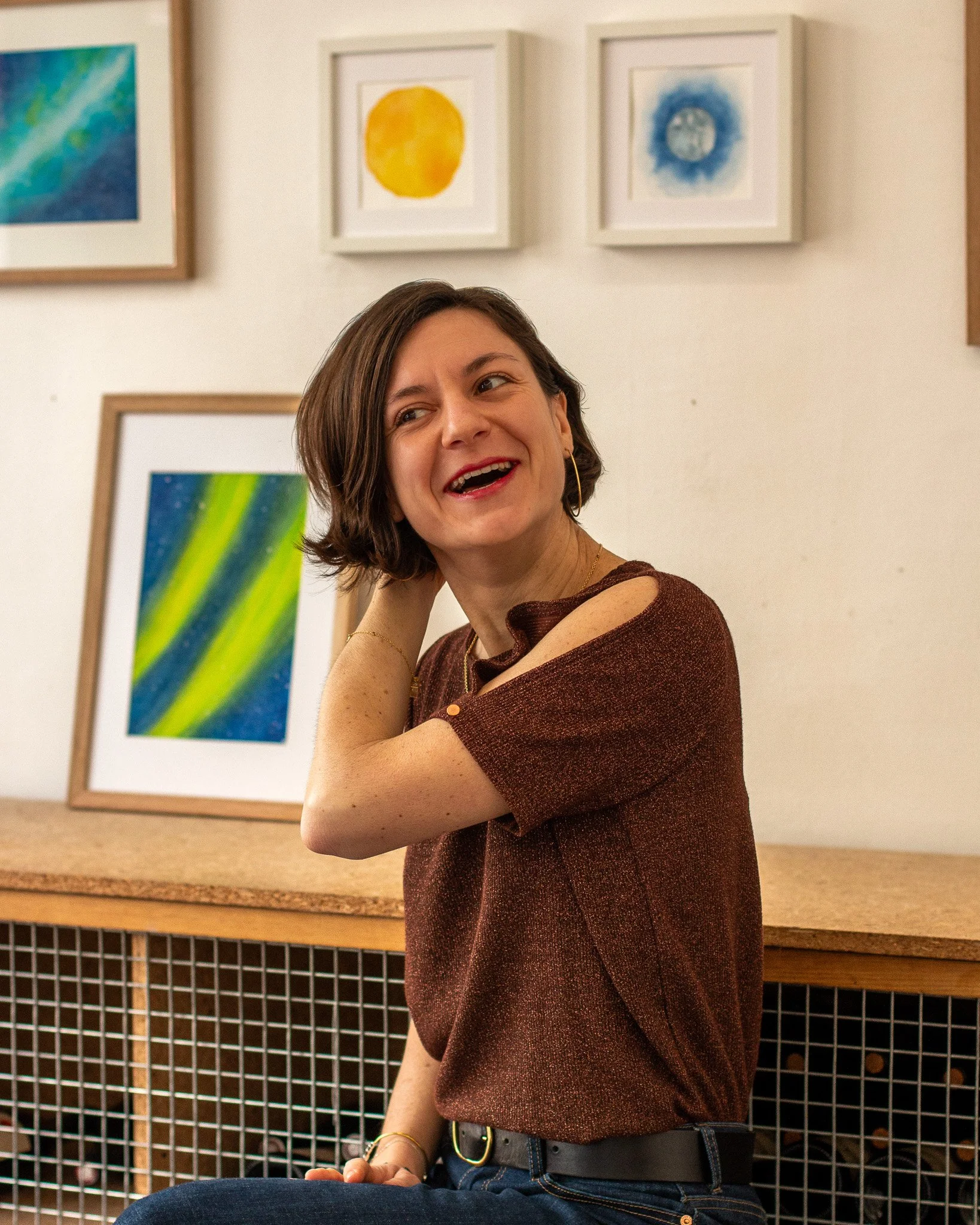 Adèle Sicard - Artiste Aquarelle Cosmiques