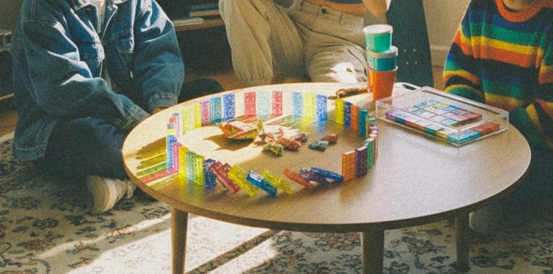 Colorful Acrylic Dominos