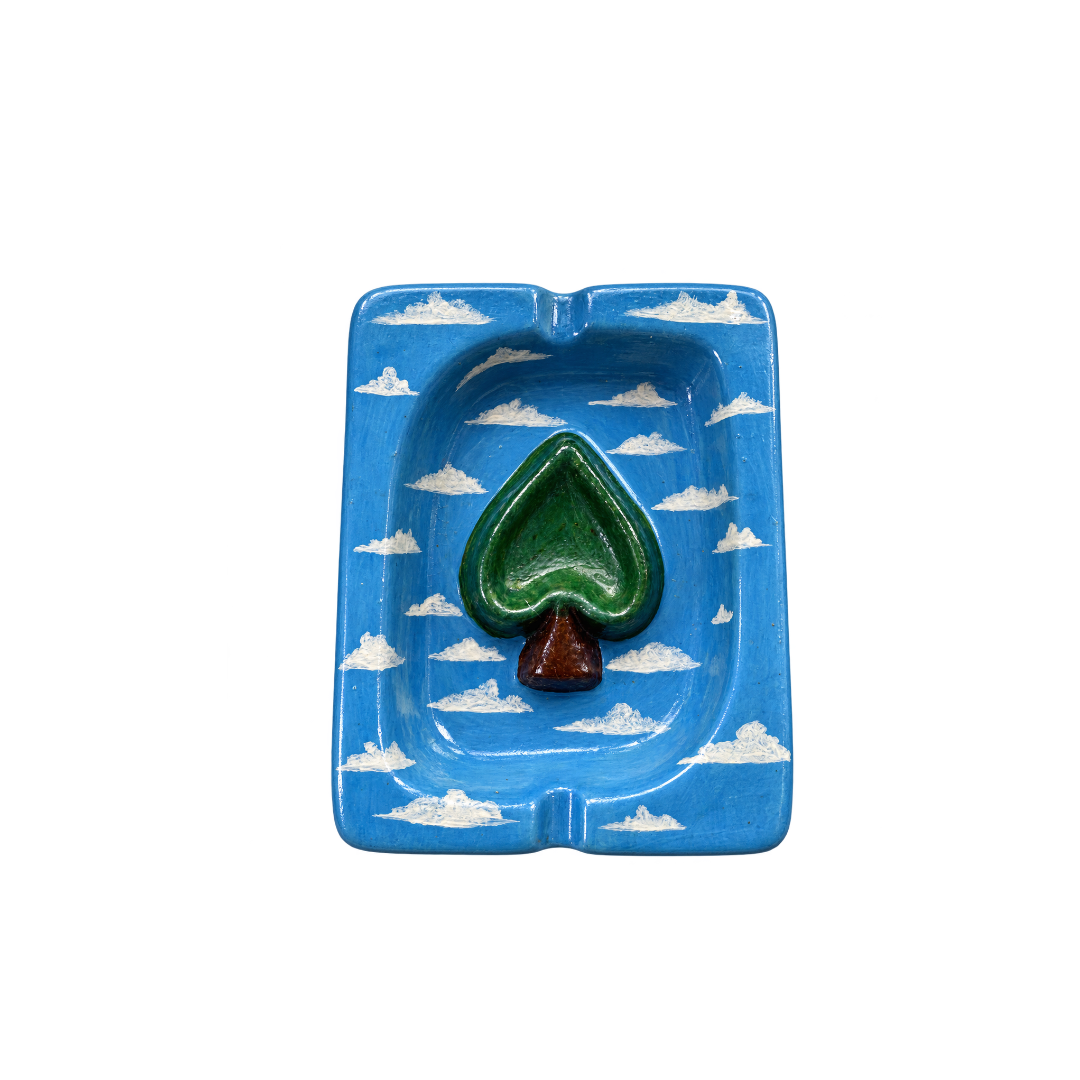 Art Ceramic Tray - 104 AED