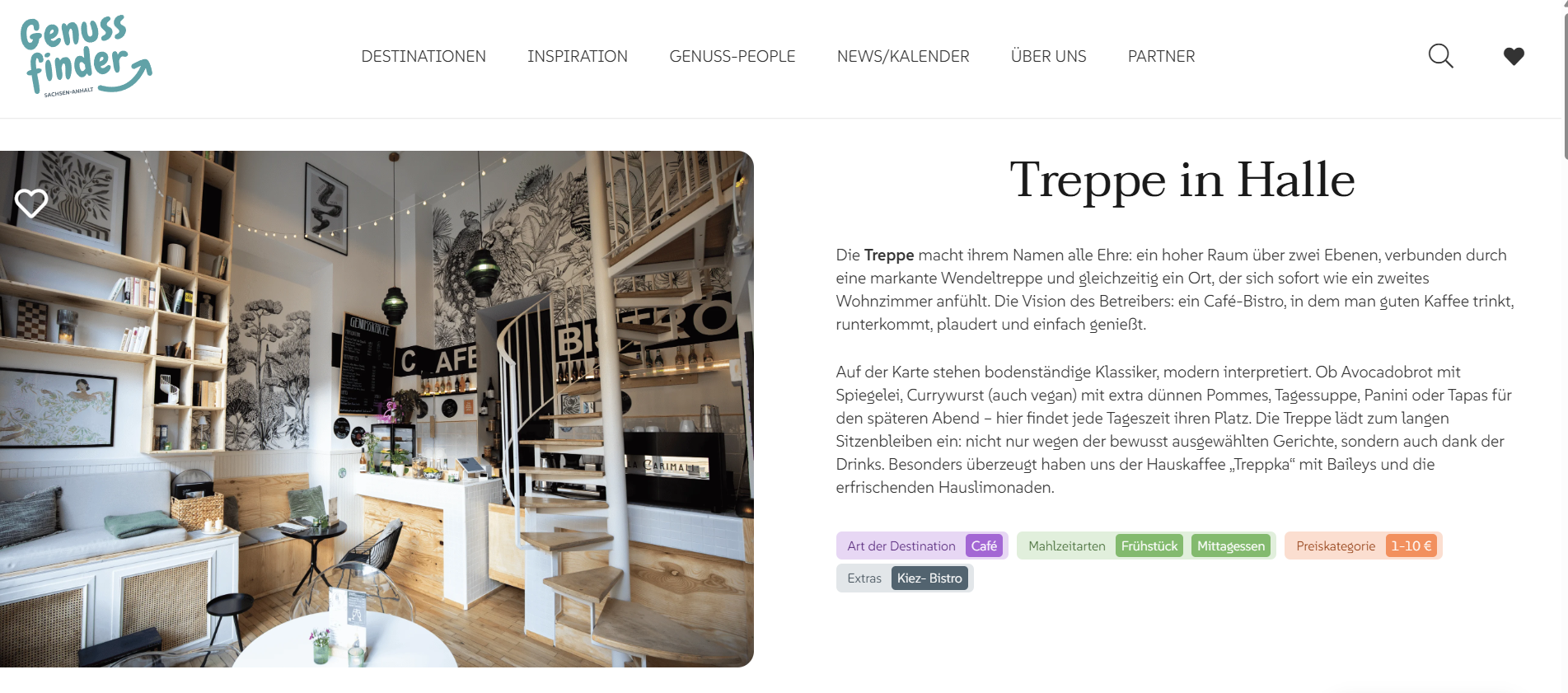 Genussfinder Sachsen-Anhalt