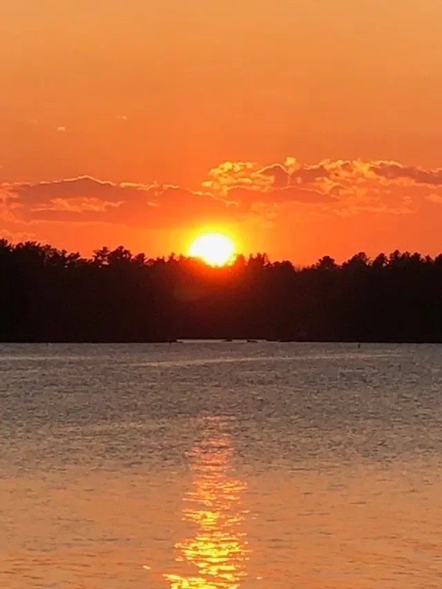Sunset on Toddy Pond