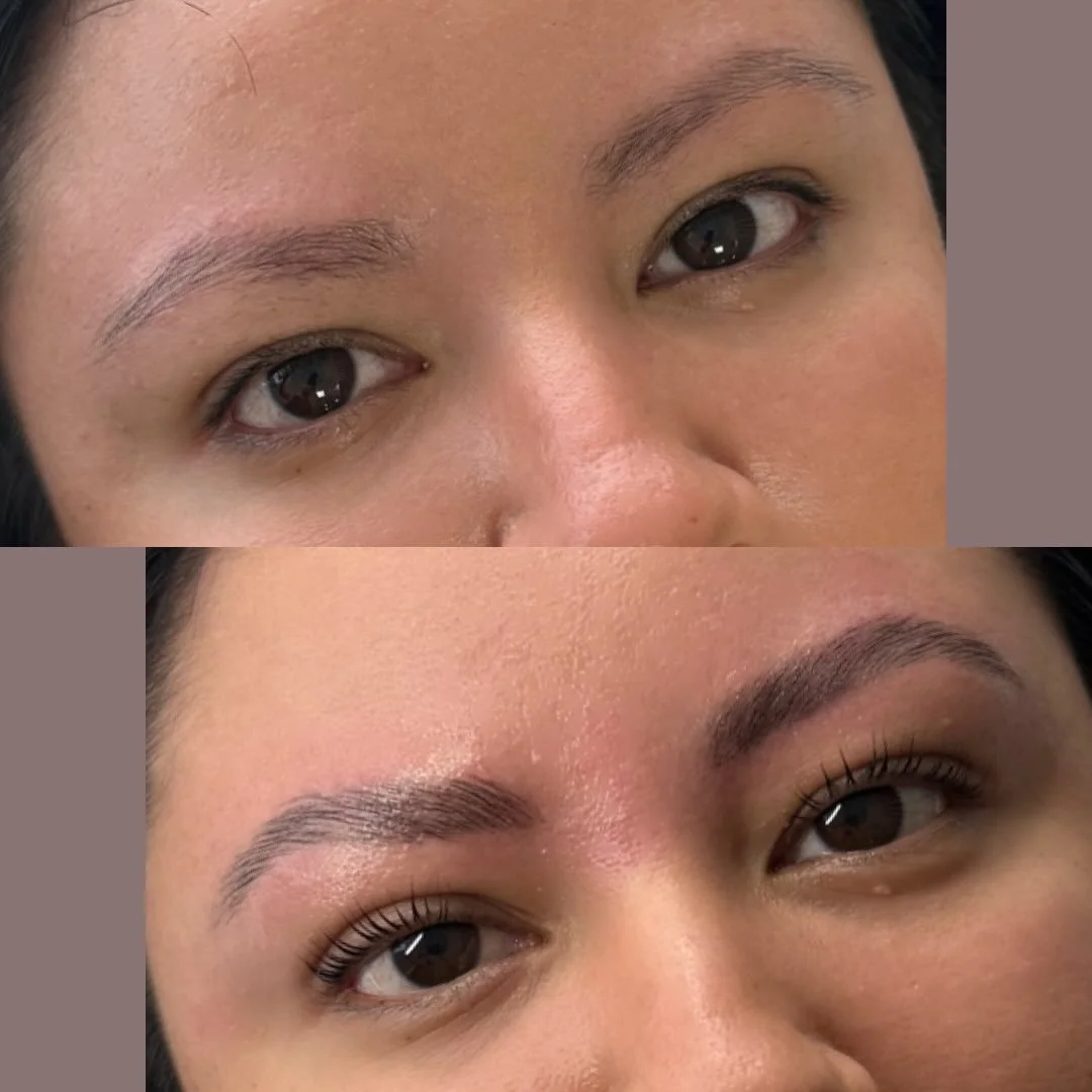 before > after 
&lsquo;AU NATUREL&rsquo; package 
Includes:
&bull; keratin lash lift 
&bull; lash tint 
&bull; brow lamination 
&bull; brow tint 
&bull; brow shape, wax, trim &amp; tweeze 

&bull;