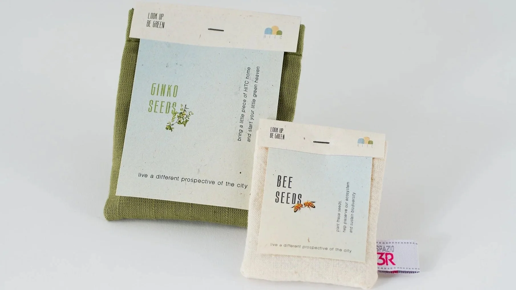 HITC seed packets // I pacchetti di semi di HITC
