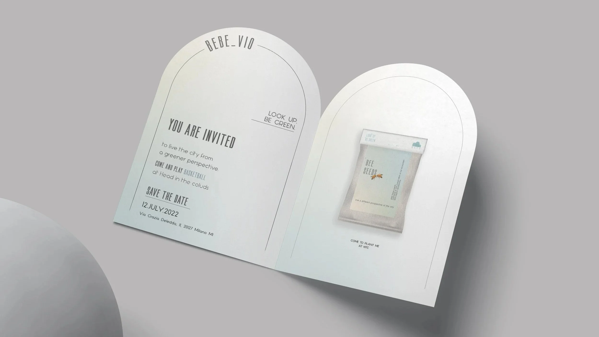 The seeds included // I semi inclusi nell'invito