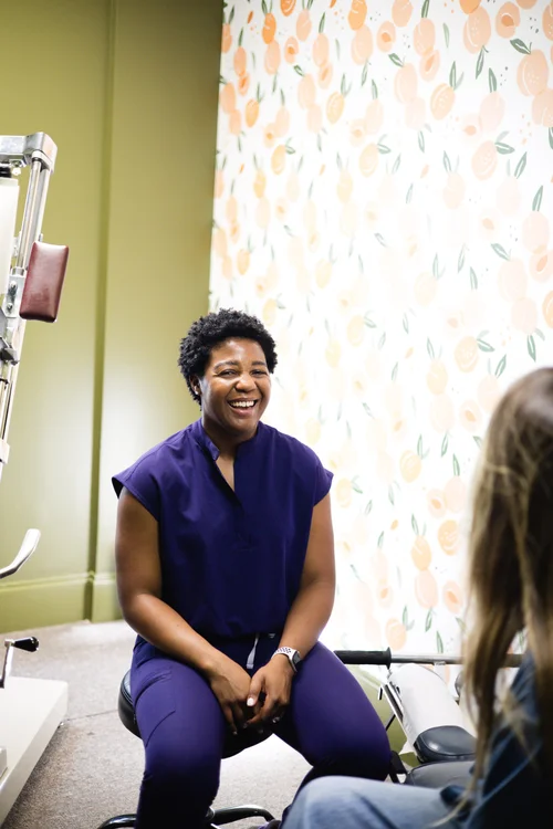 Dr. Britt Scott, DC — founder of Just Peachy Chiropractic + Wellness