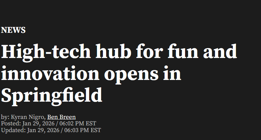 High-tech hub for fun and innovation opens in Springfield