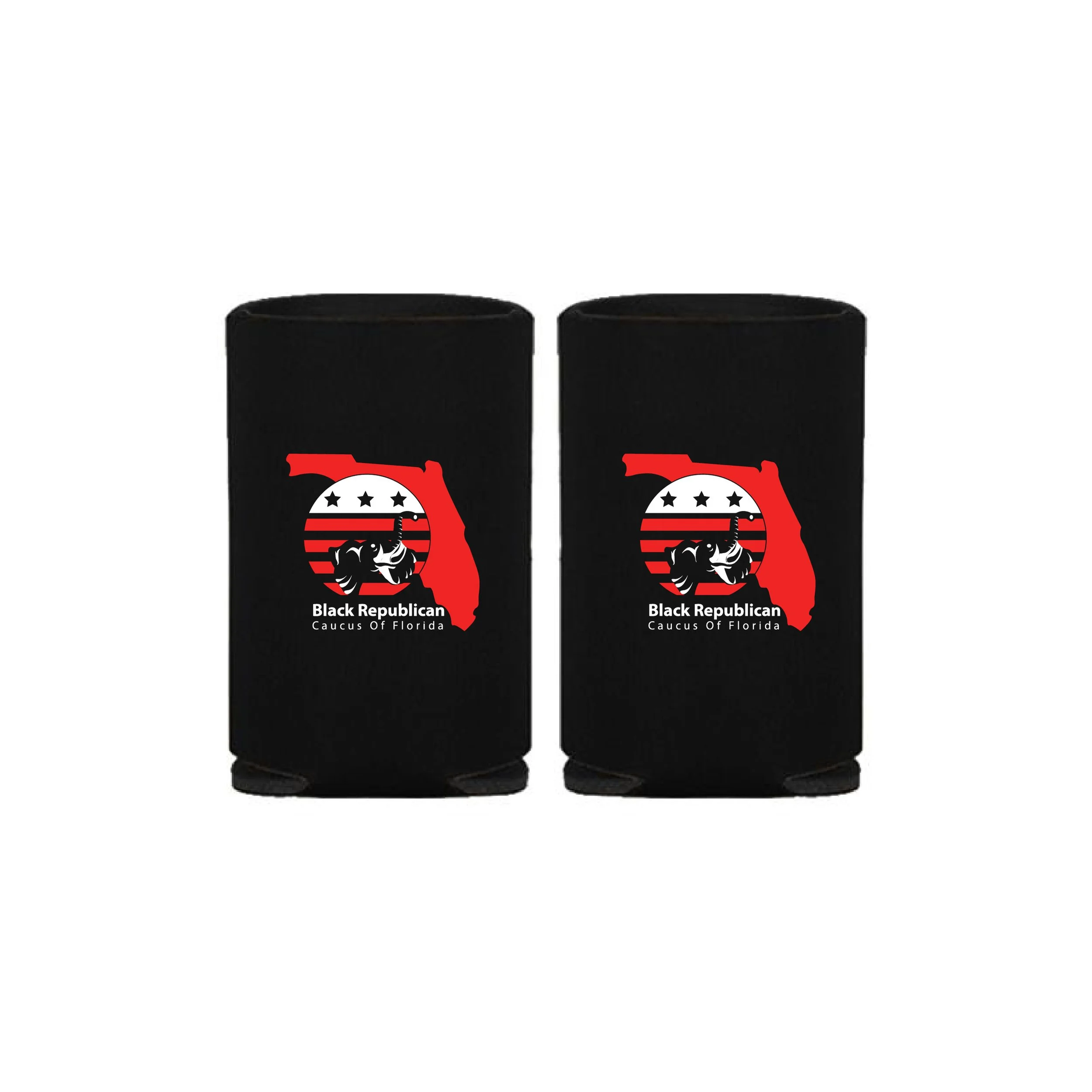 BRCF Black Koozie (pair)