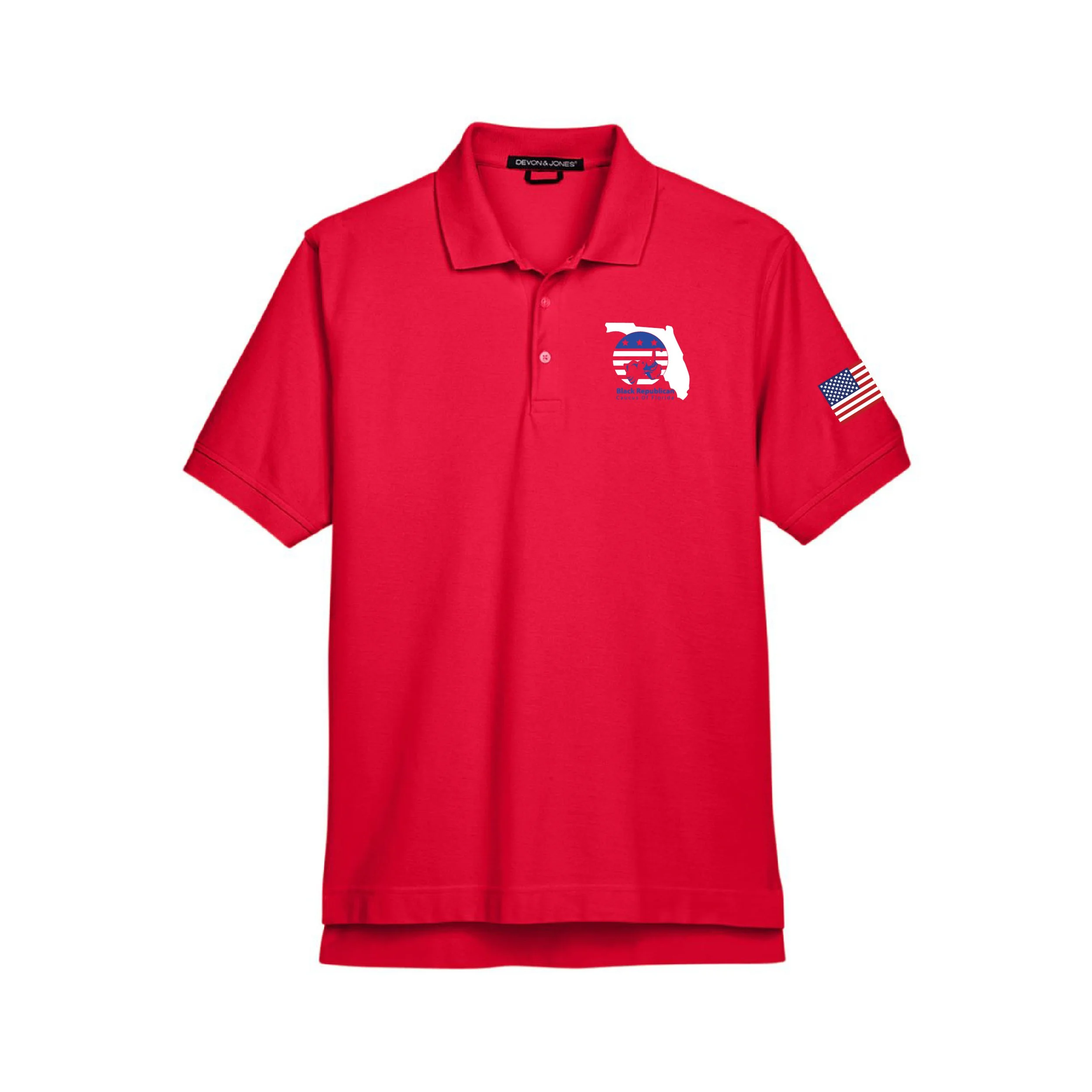 BRCF Red Polo Shirt