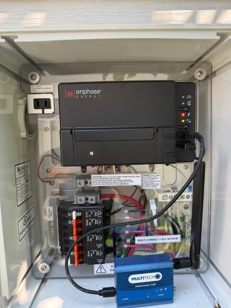 Enphase solar gateway with an outdated 3G cellular modem no longer reporting production data