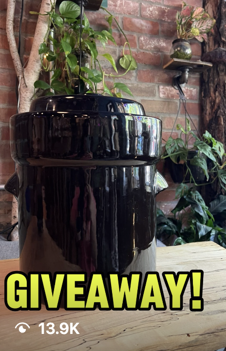 fermented pot giveaway
