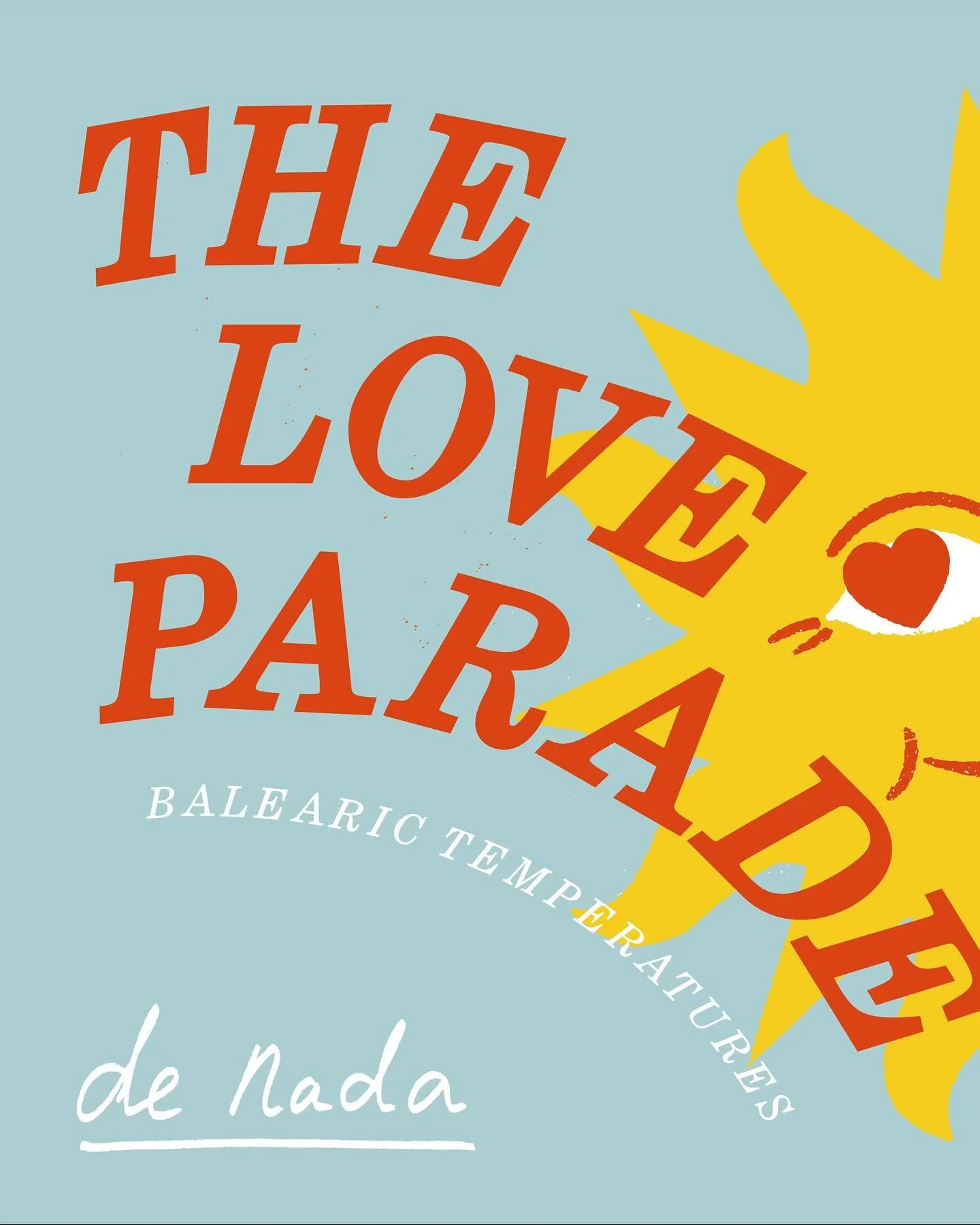 After a jam packed program in July, we consciously kept calm for a little. Upcoming weekend we&rsquo;re back for another beloved weekender. De Nada Love Parade, a block party for everyone, free of charge. Warm eclectic music to served by guest dj&rsq