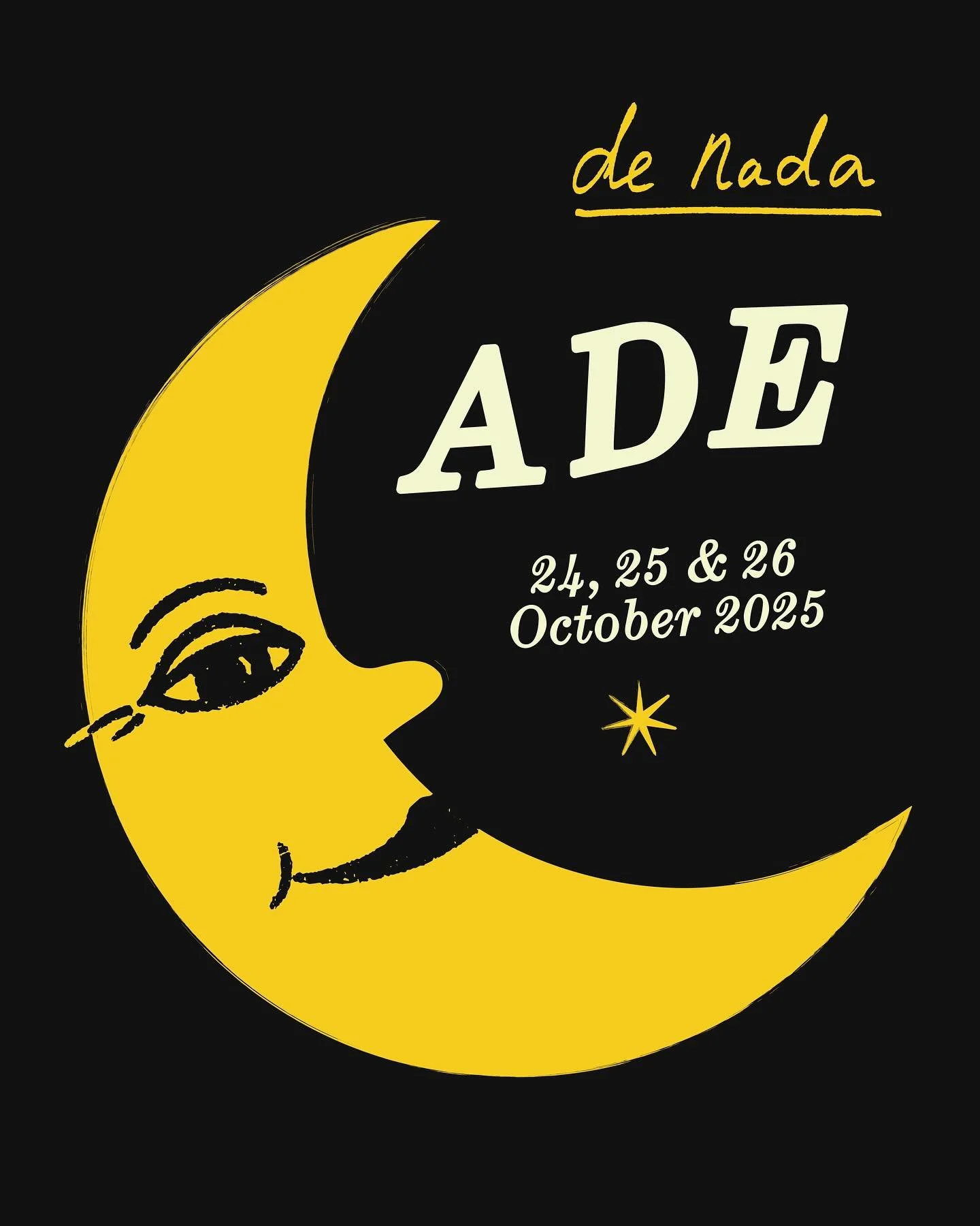 ADE incoming! Party galore in the city and we love it. We are taking part De Nada style; intimate and free of charge.🌞The program is filled with friends &amp; family, sharing music for the right reasons. Kickstart your night out with us, club De Nad