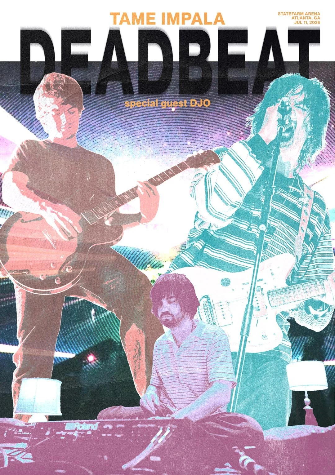 Deadbeat Tour Poster