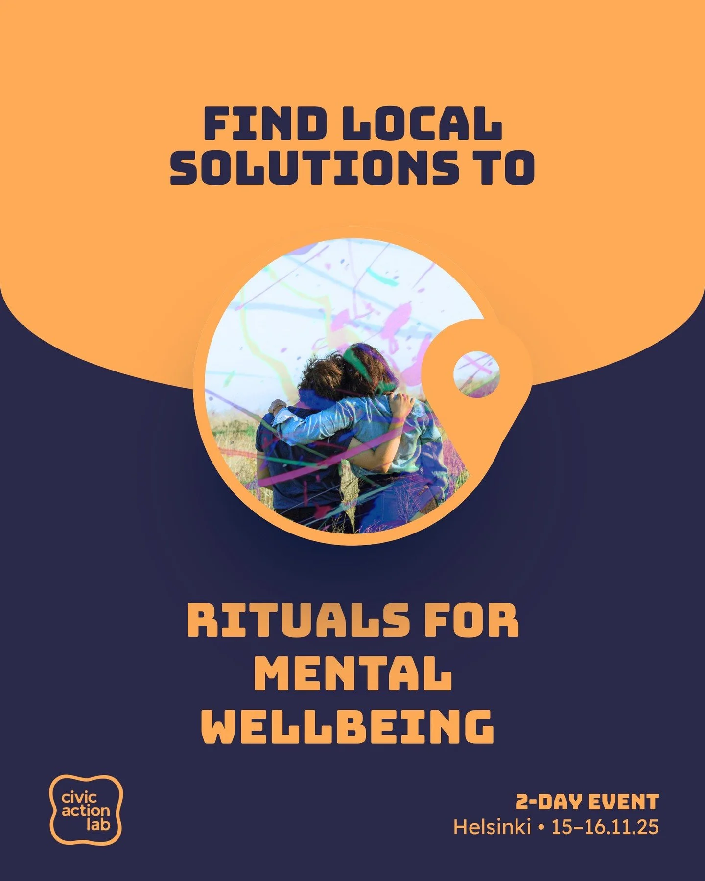 Theme intro: Rituals for mental health &amp; wellbeing&nbsp;📝

How do we take care of our minds in turbulent times? At Civic Action Lab, we&rsquo;ll explore small, practical rituals for collective and individual wellbeing. Come find courage and care