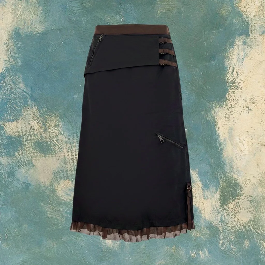 Vintage Maxi Skirt – Size M