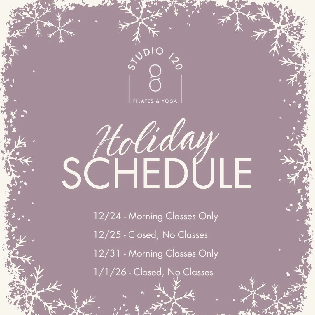 As we move through the holidays, there are a few small shifts to our schedule. Take a peek, plan ahead, and enjoy the season&mdash;we&rsquo;ll be here to move with you! #happyholidays