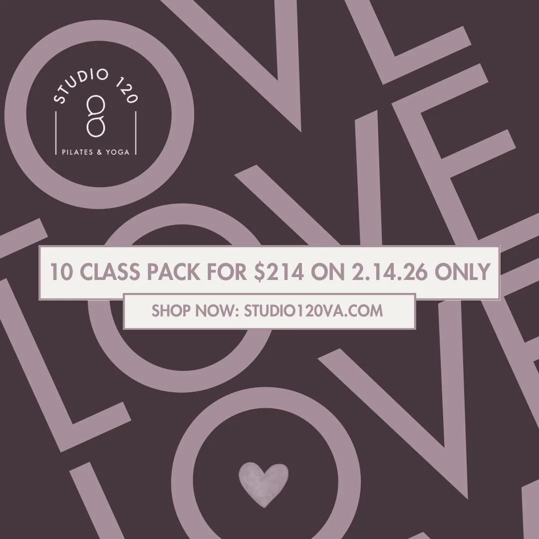 2.14 FLASH SALE 💥 One day only: February 14th, 2026 💌 10-Class Pack for $214

Because falling in love with your movement practice > anything else.

ALSO&hellip; 
Our 3-Class Packs are officially live for the first time ever.

This deal disappear