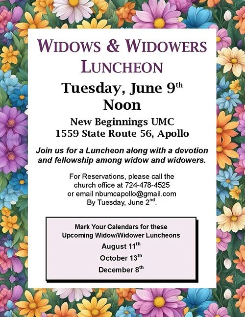 Widow & Widowers Luncheon
