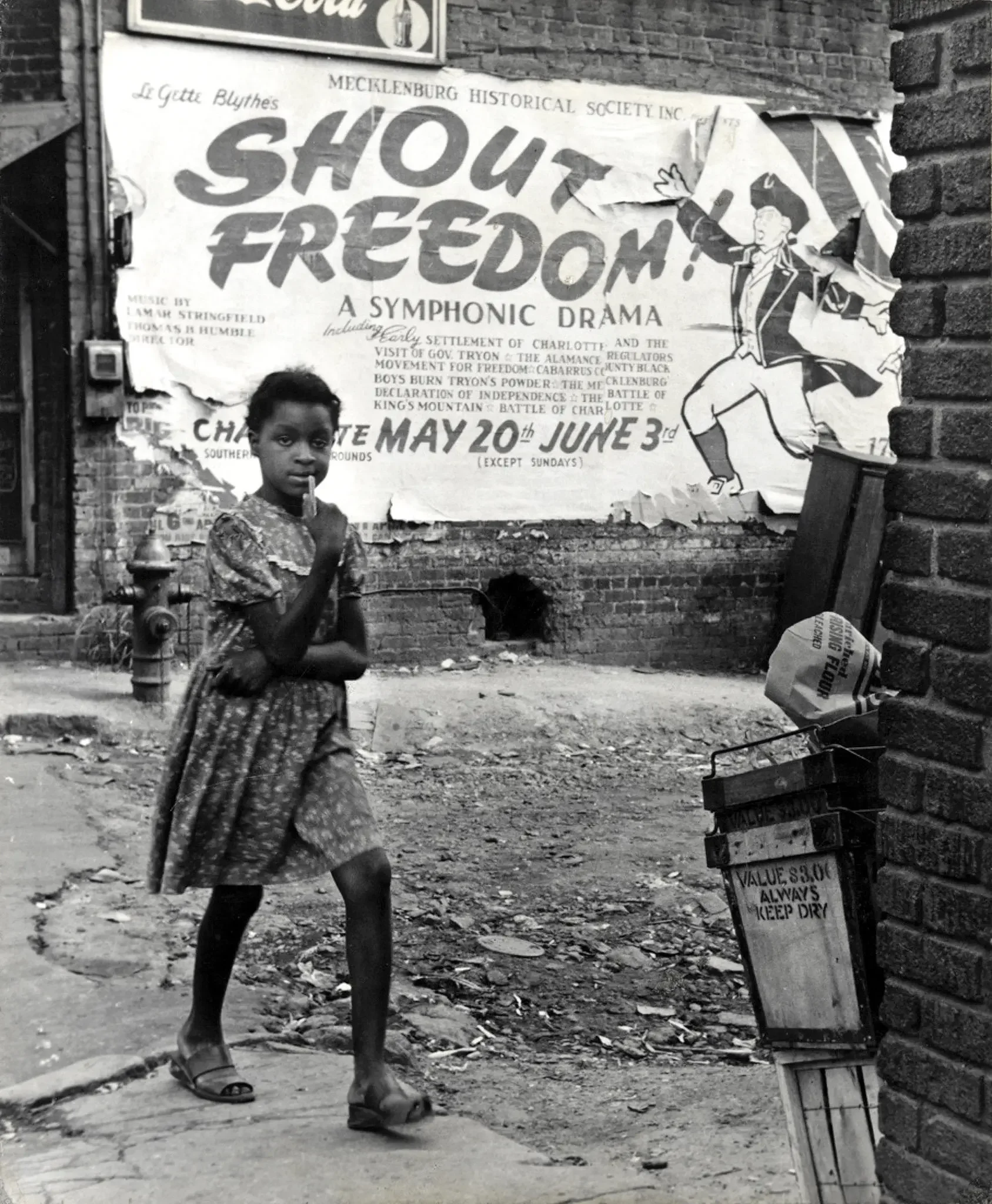 “Shout Freedom” , by Rosalie Gwathmey’s (1948)