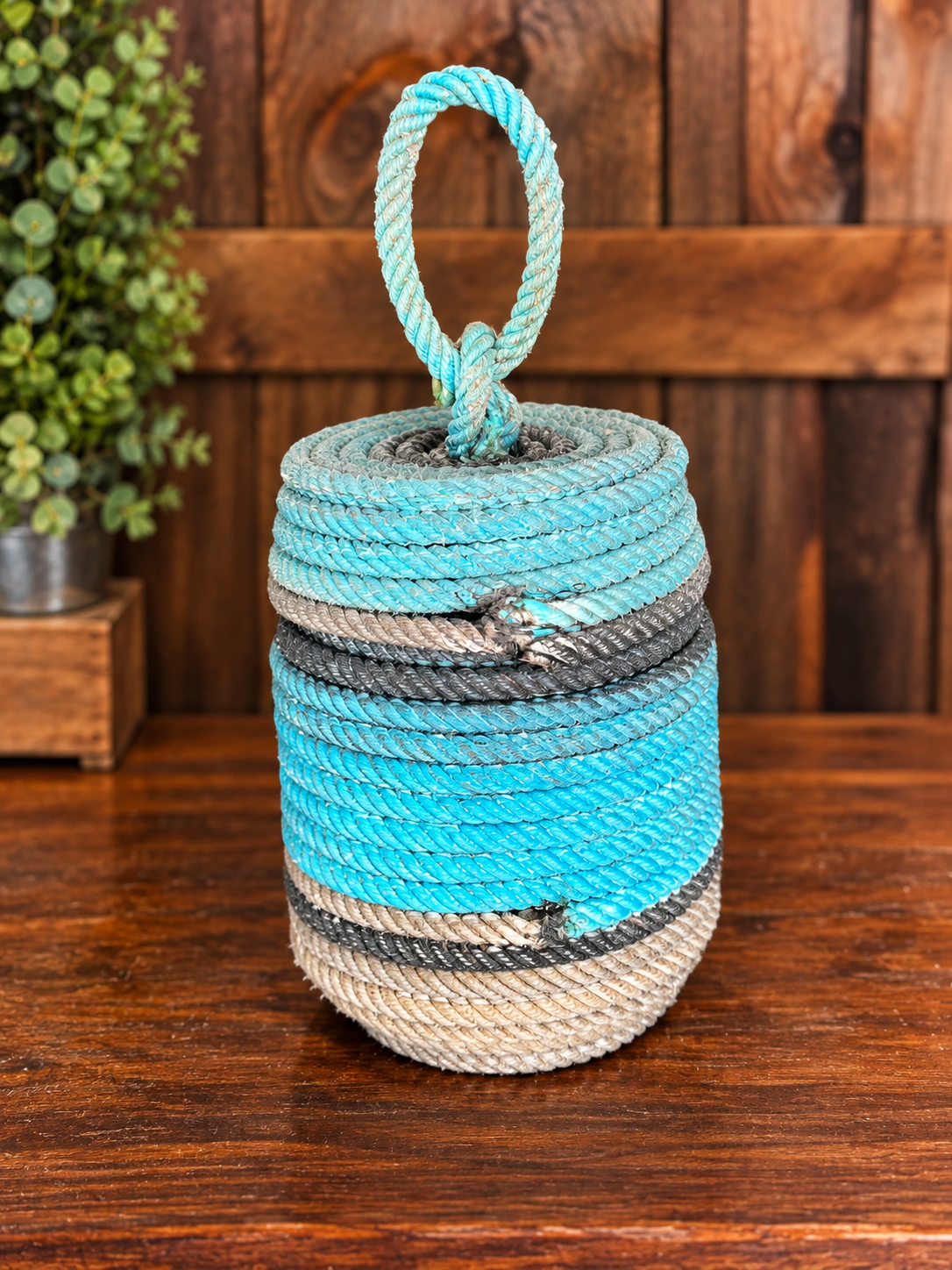 Rustic Turquoise Rope-Wrapped Ornament.png