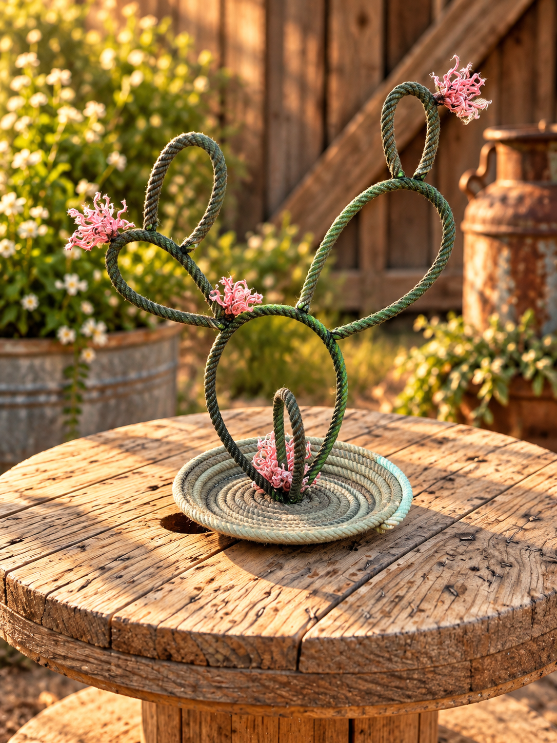 Rustic Rope Cactus in Golden Light.png