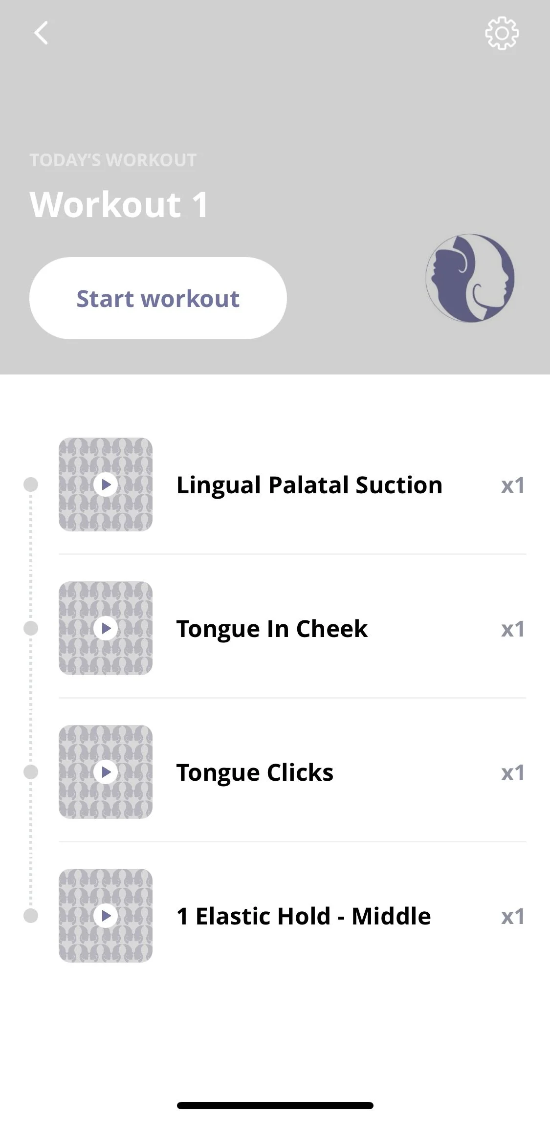 image of a screenshot of the verify app workout