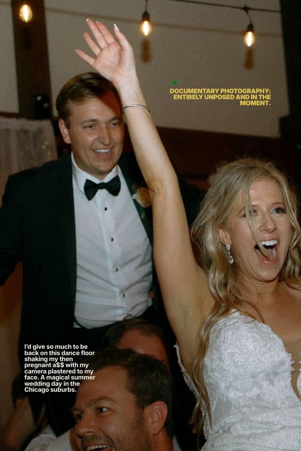 Documentary Wedding Photography — Dance Floor at a Chicago Suburbs Summer Wedding