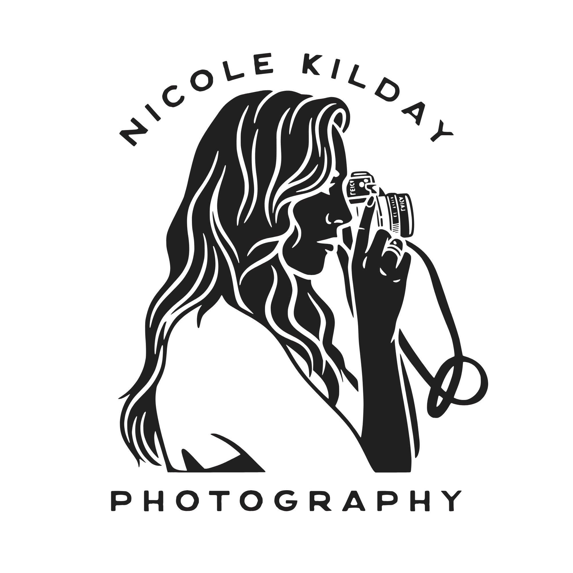 Nicole Kilday Photography Logo for Illinois and Wisconsin Wedding Photographer