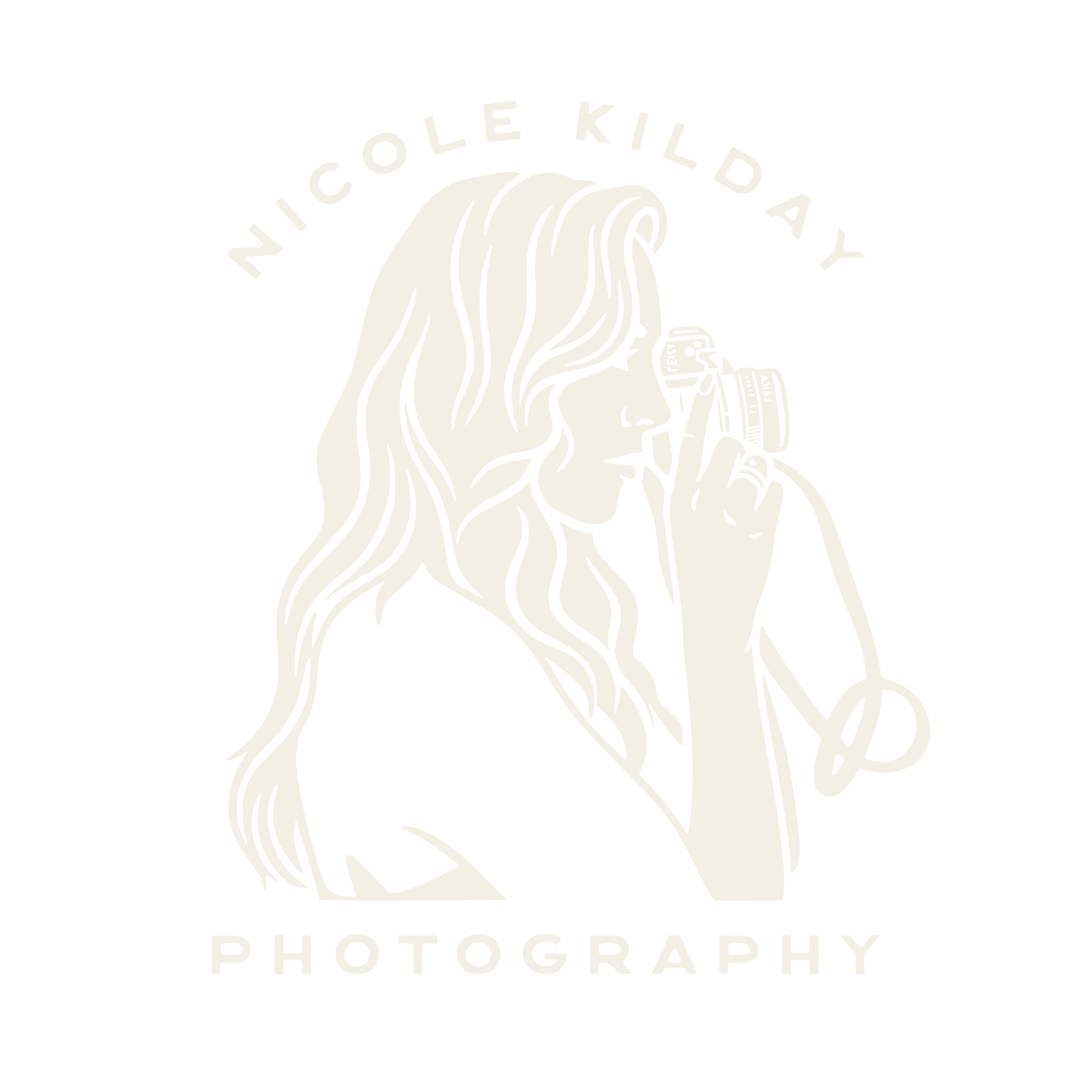 Nicole Kilday Photography logo — McHenry County Illinois wedding and family photographer