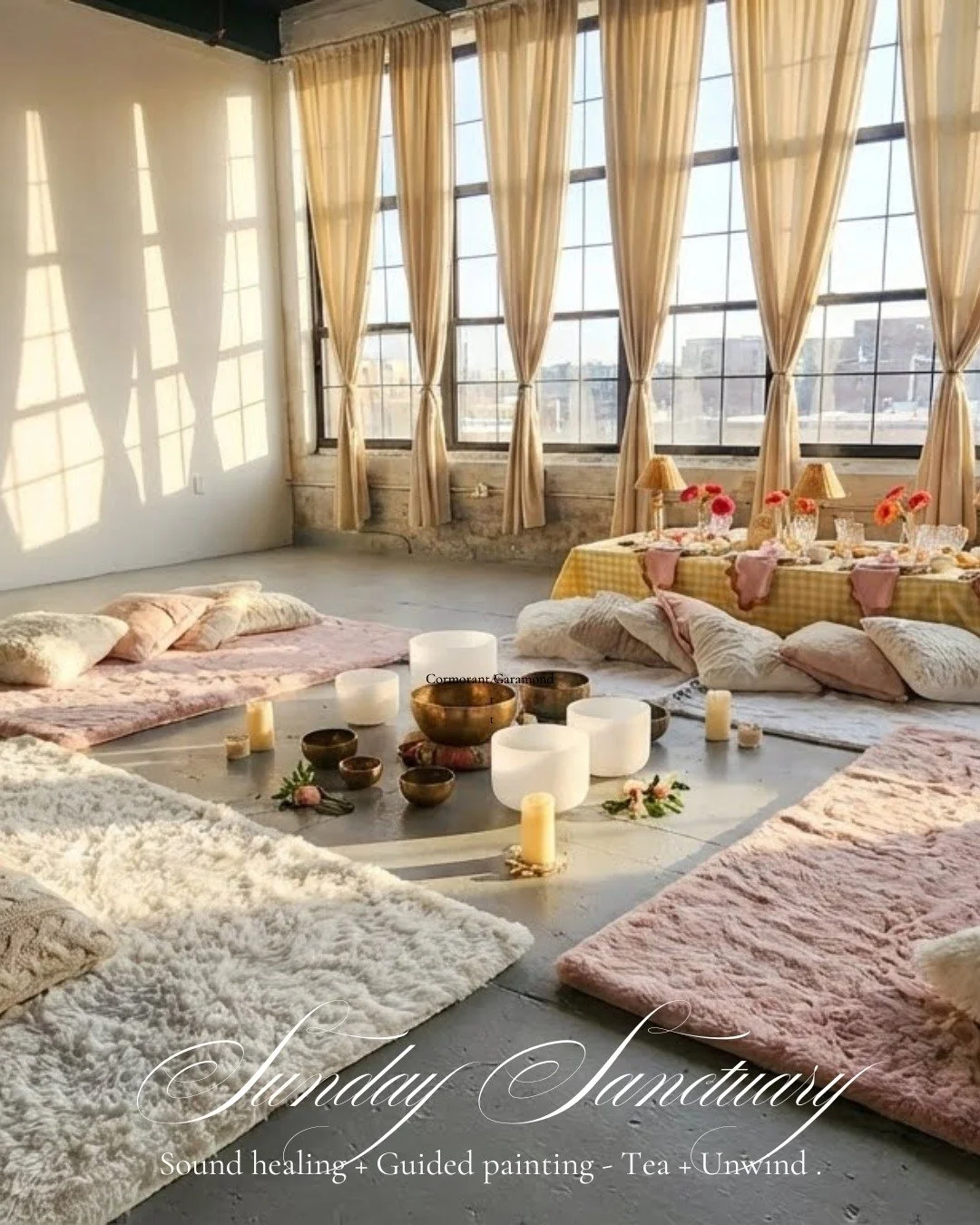 We will gather for a frequency healing, calming afternoon of guided painting followed by a sensory grounding sound healing meditation + gentle connection over seasonal tea infusions.

January 25th, 3:30 - 6pm
Where: East Williamsburg, Brooklyn

Regis