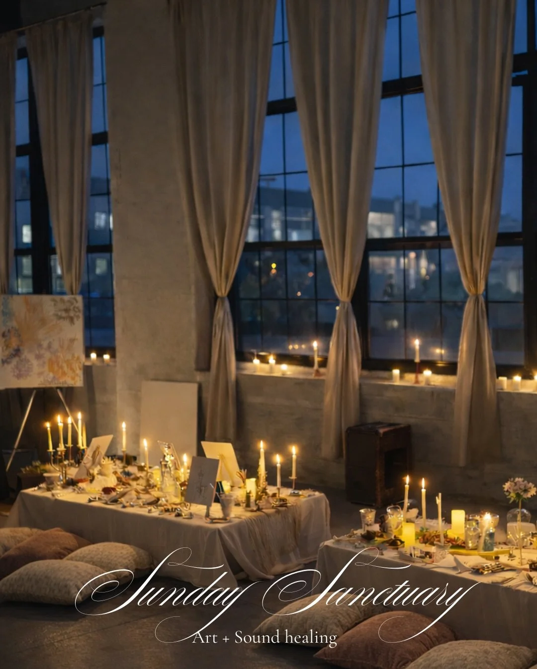 Grateful for everyone who stepped into Sunday Sanctuary.

Thank you for those who came, painted, breathed, rested, and allowed themselves to slow down with us. 

Spaces like this are never the same twice &mdash; they&rsquo;re shaped by who shows up. 