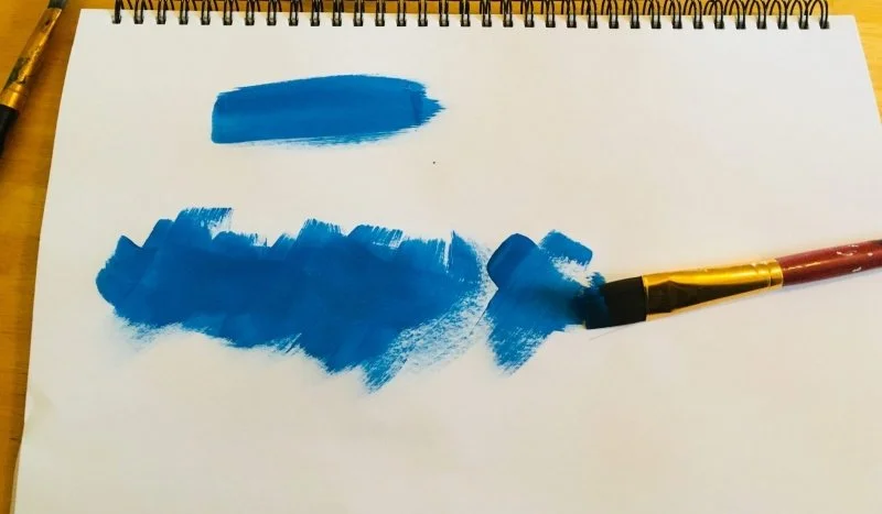 Horizontal and X strokes