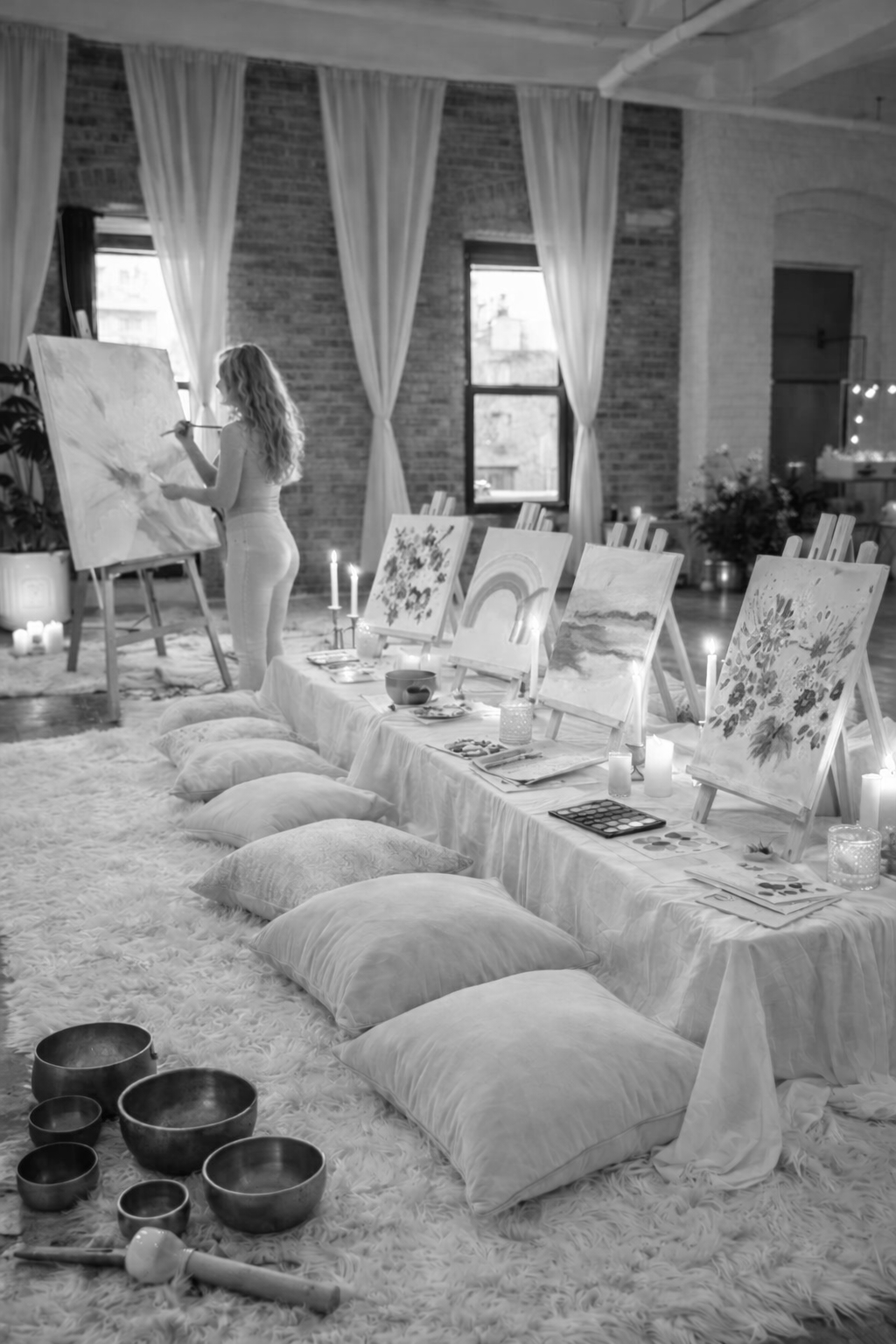 PAST EVENT - Sunday Sanctuary: Art & Sound Healing - Brooklyn Loft- March 8th