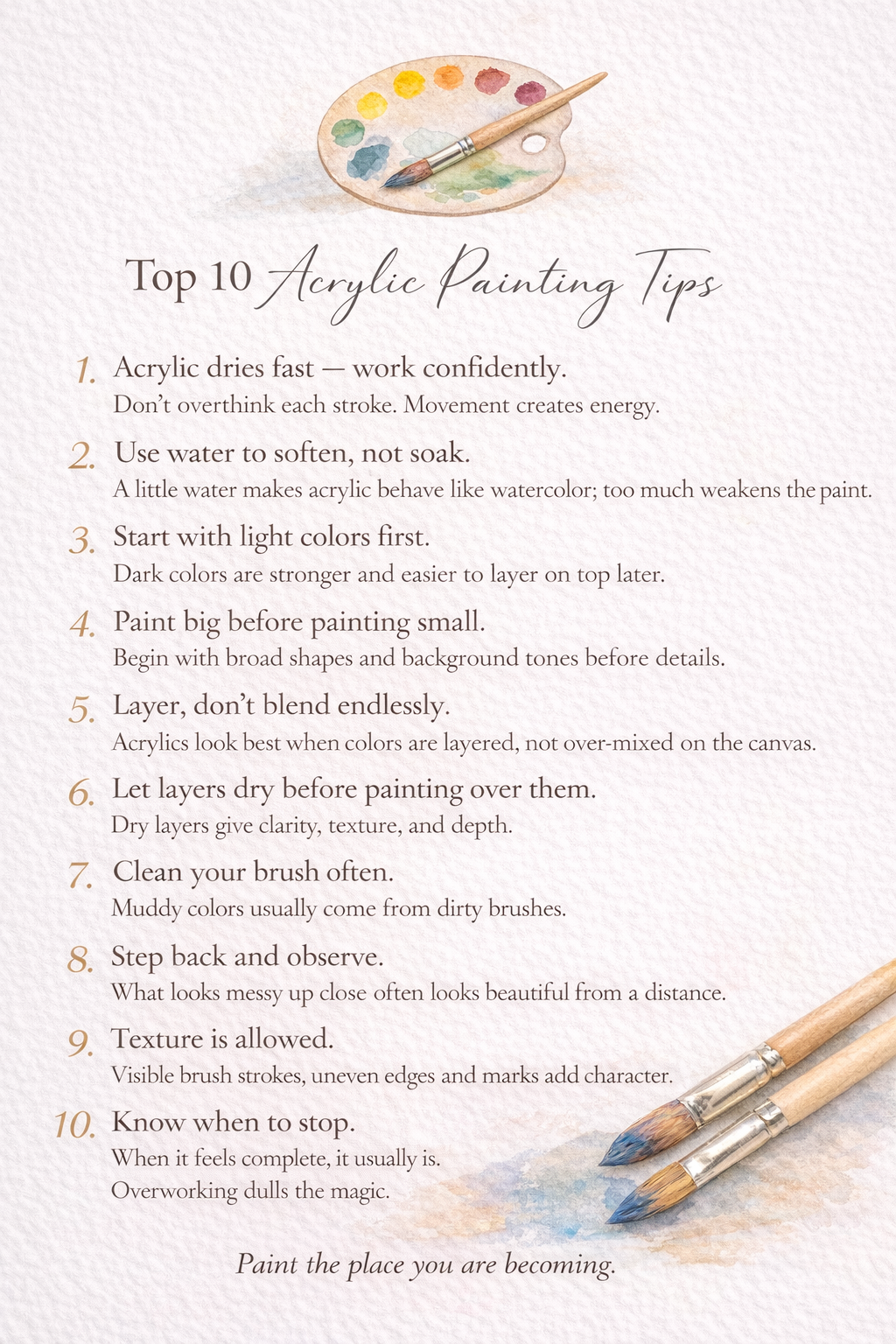 Painting Tips