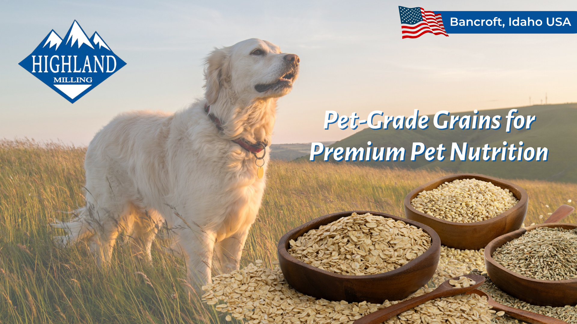 How Highland Milling Supports Pet Nutrition — One Grain at a Time