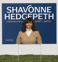 Shavonne for Congress Yard Sign