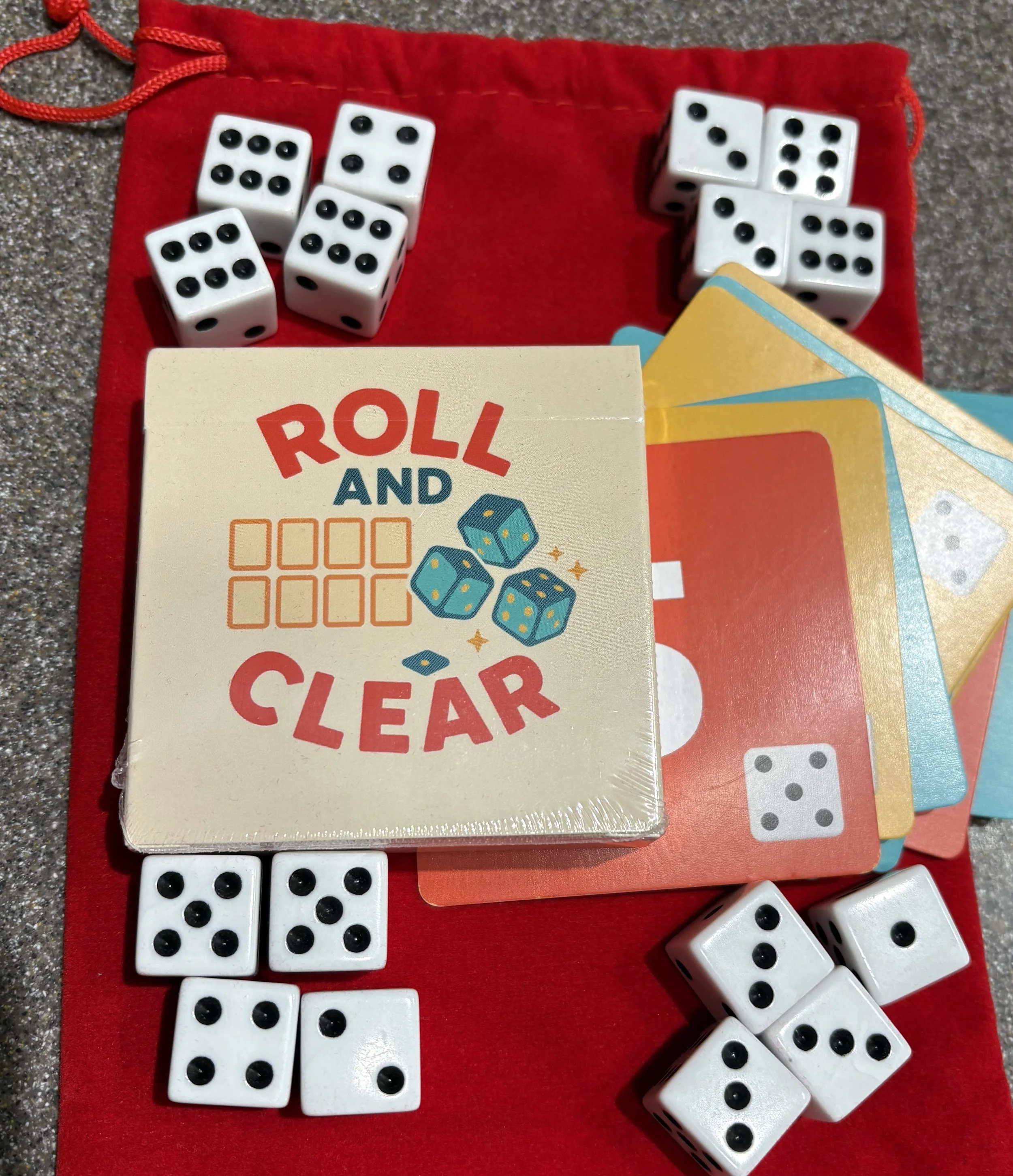 Roll and Clear 2-4 Player game