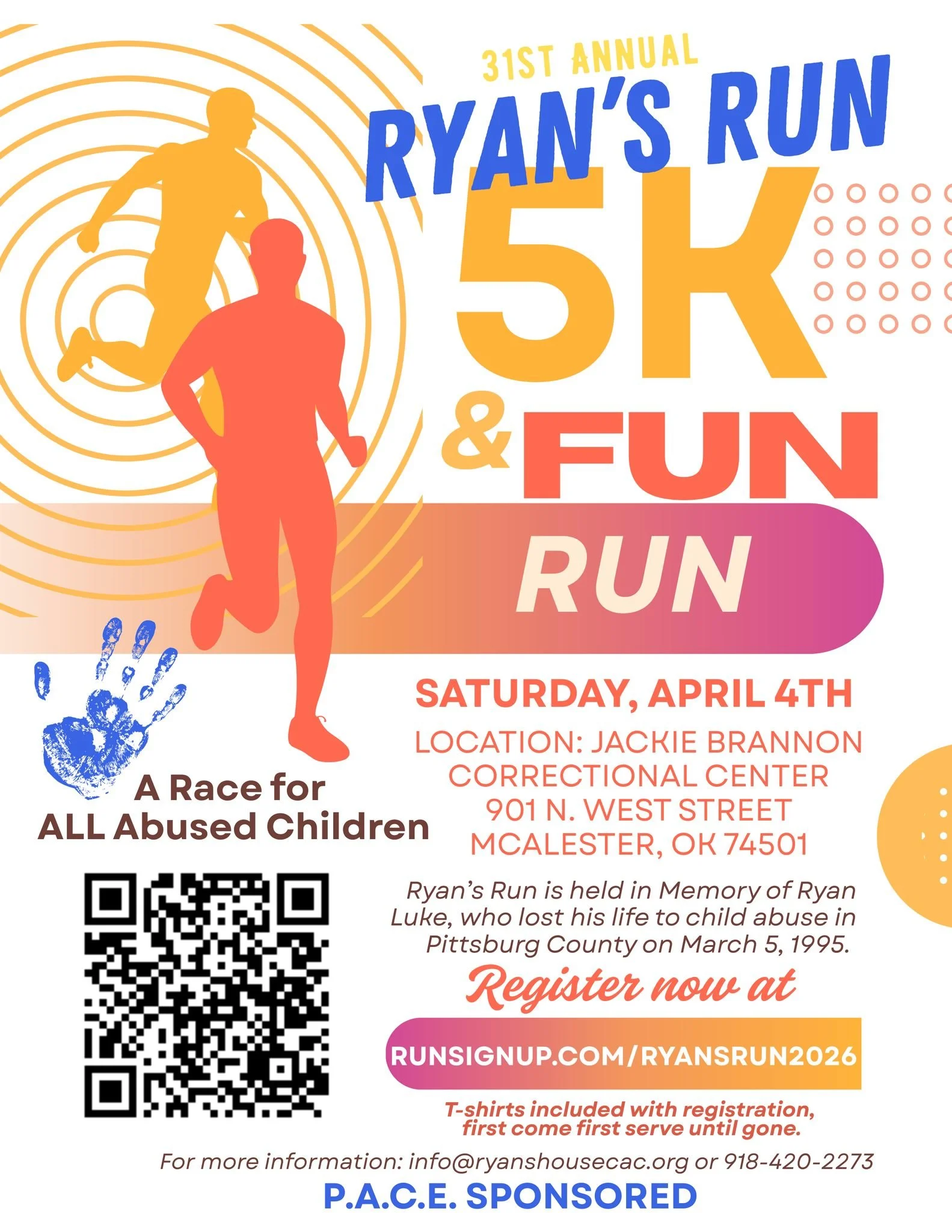 2026 - Ryan’s Run returning in 31st year